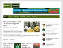 Tablet Screenshot of football-analysis.com